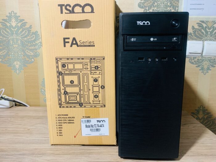 کیس i5 نسل 10 رم 8 گرافیک 8 RX 580 کد e5 با12ماه گارانتی تعویض